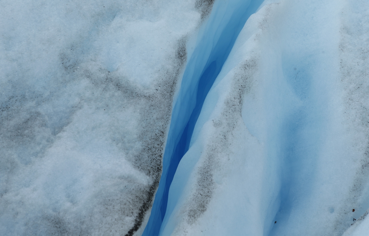Fisură într-un ghețar din Argentina