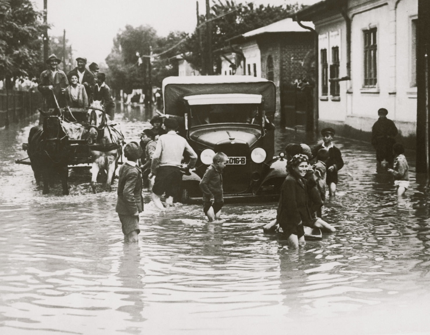 Inundație în București, în 1935