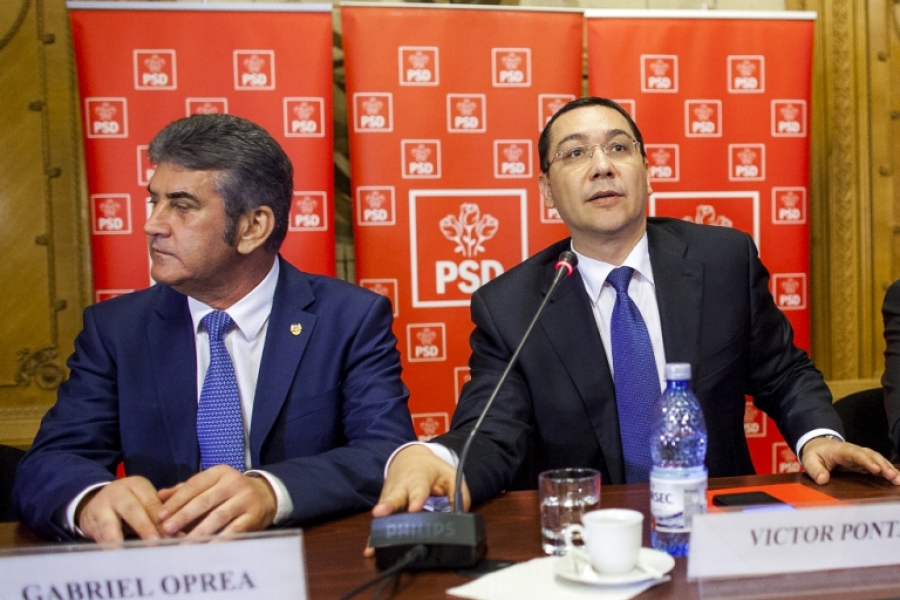 Gabriel Oprea și Victor Ponta