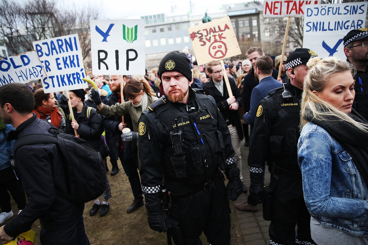 Proteste în Islanda
