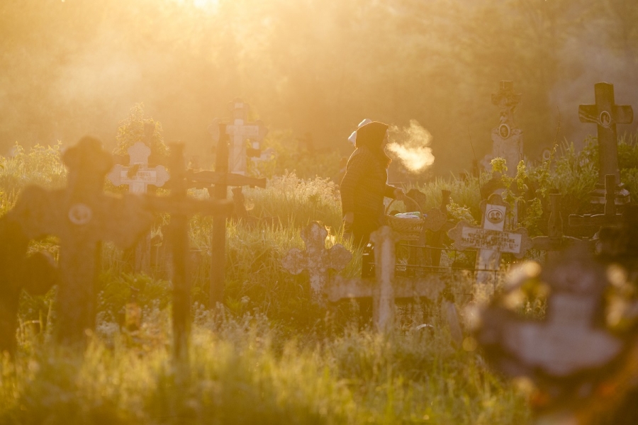 Bătrână cimitir