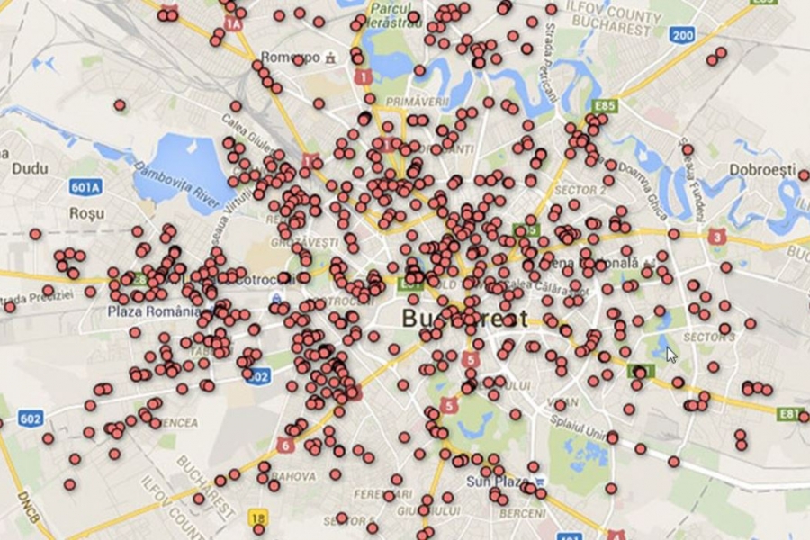 harta gropilor - civic alert