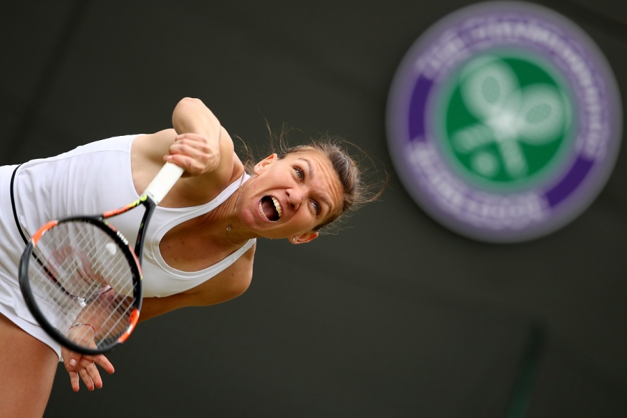 Simona Halep la Wimbledon