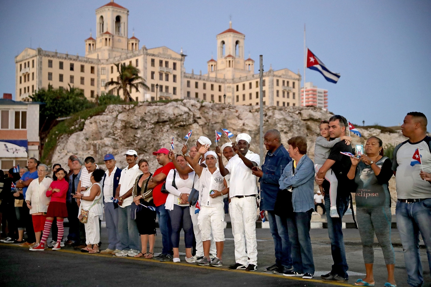 Cum își iau cubanezii rămas bun de la Fidel Castro 