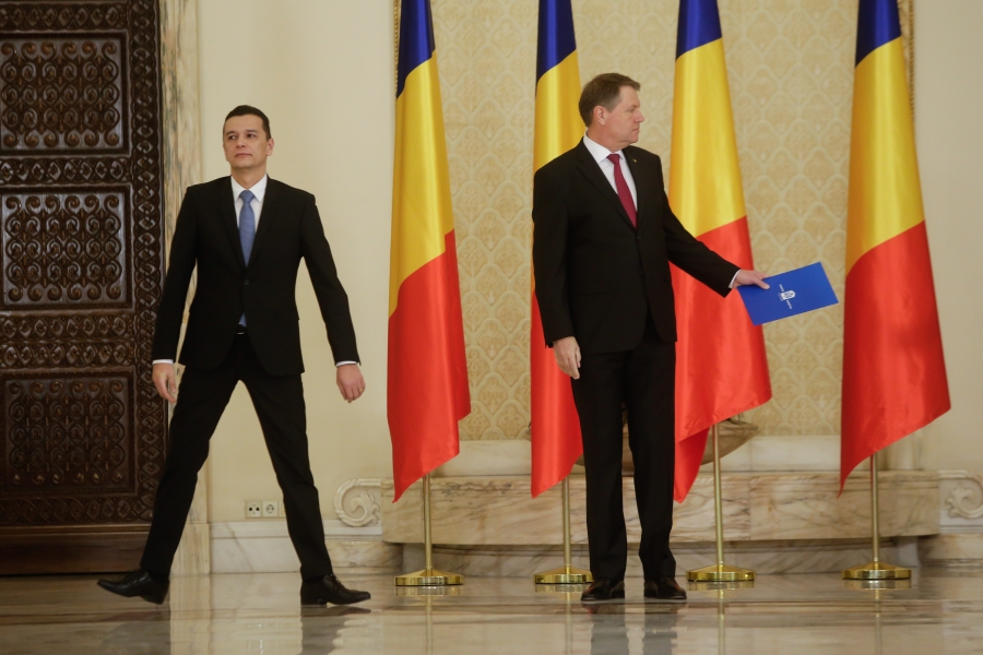 Klaus Iohannis și Sorin Grindeanu
