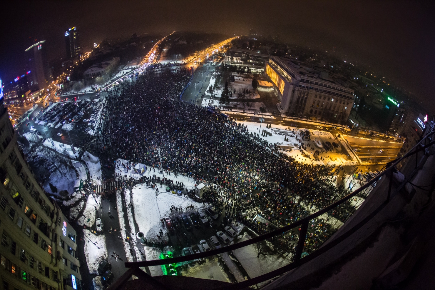 30.000 de protestatari în București