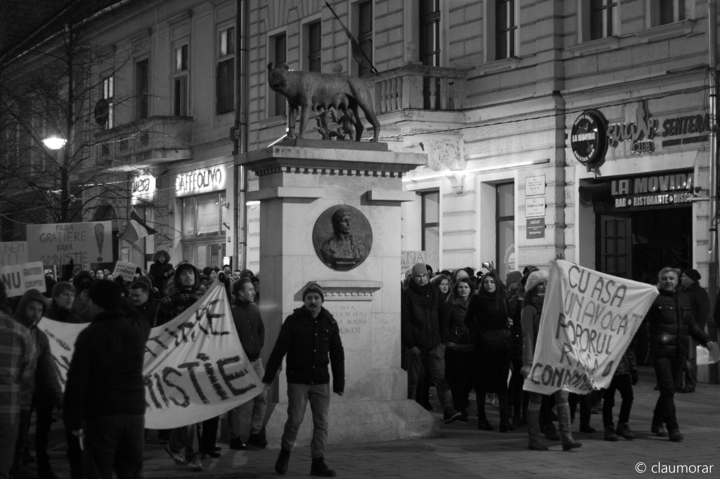 Protest la Cluj