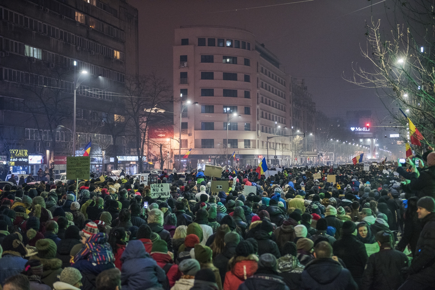 Protestul de duminică din București