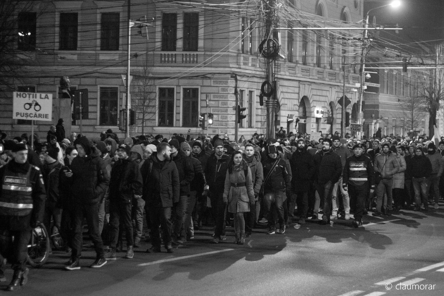Protest la Cluj - 29 ianuarie
