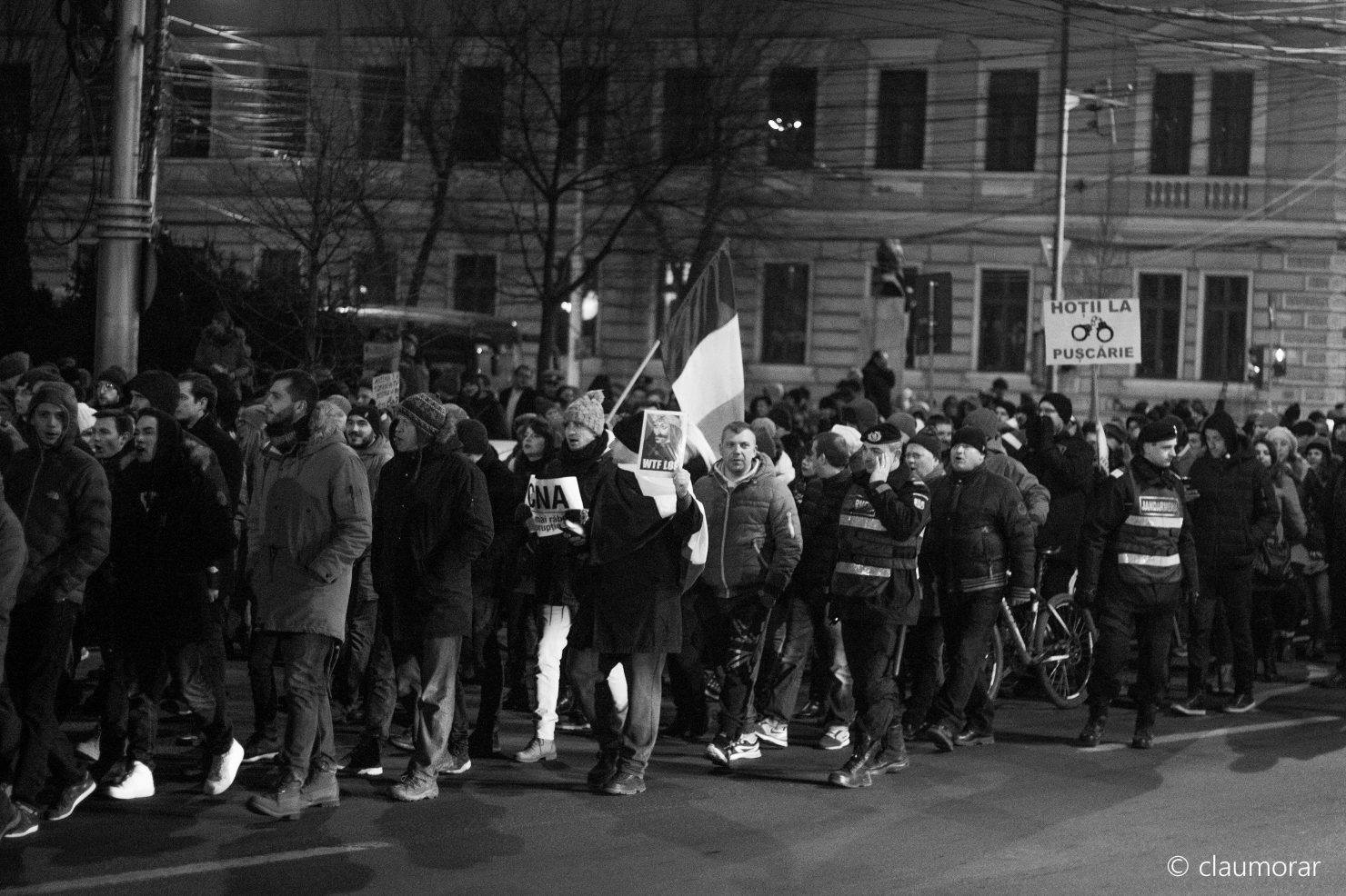 Protest la Cluj - 29 ianuarie