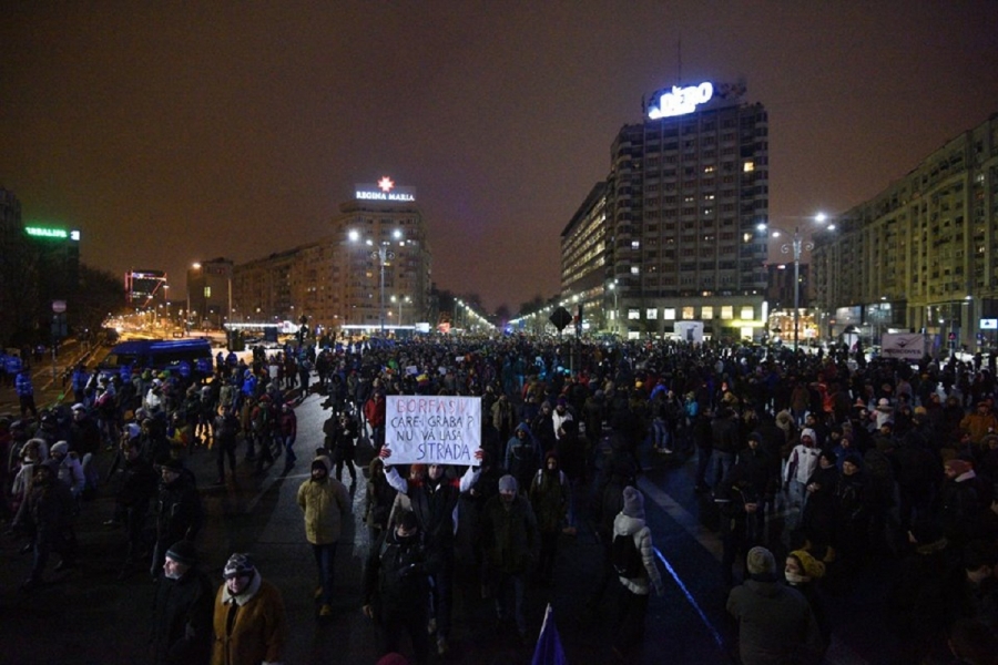 Protest Bucuresti 29 ianuarie