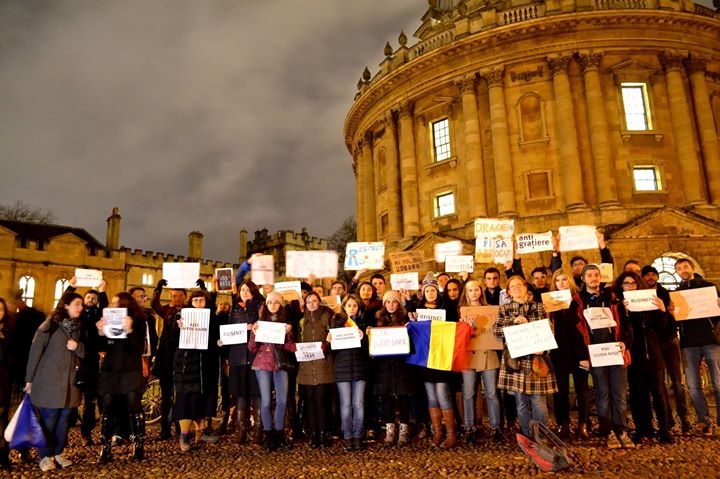 Proteste la Oxford