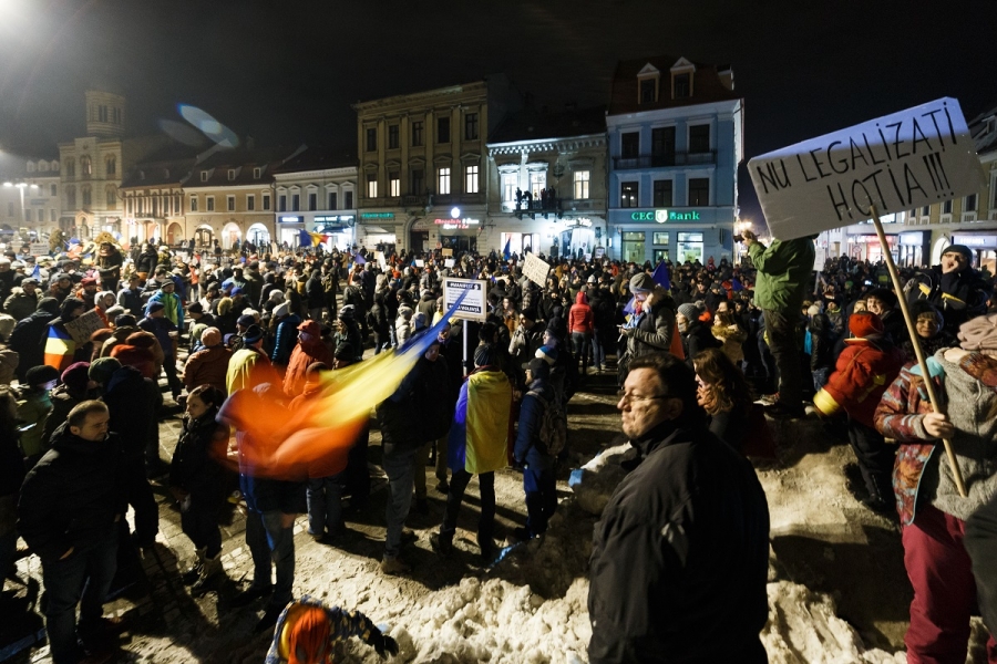 Protest Brașov