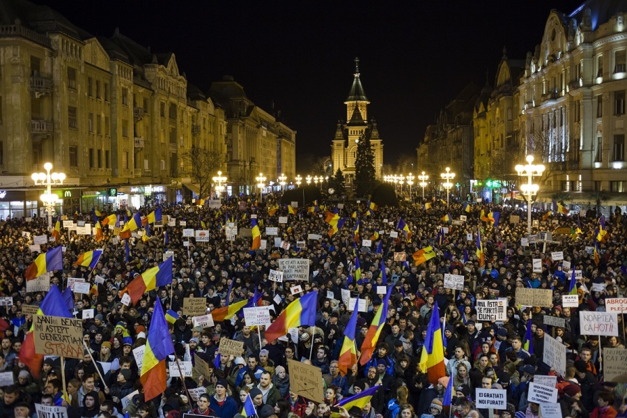 Protest Timișoara