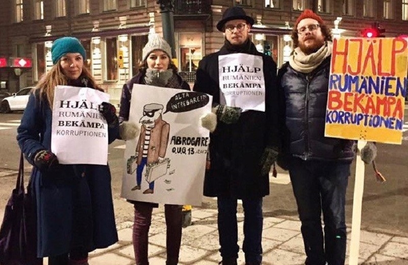 Protest Suedia