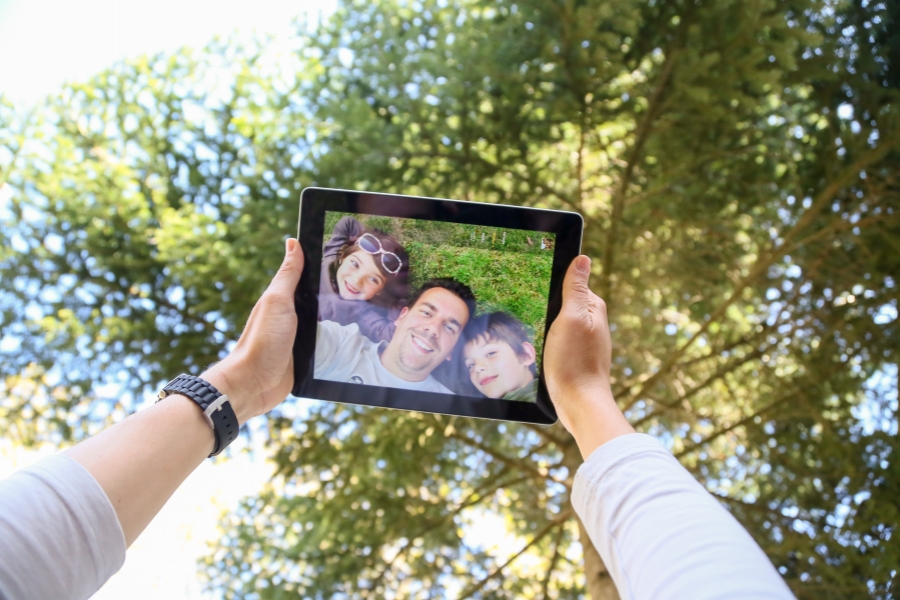 familie selfie
