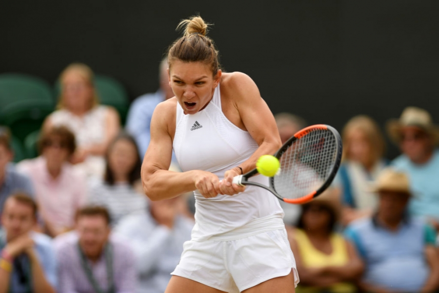 Simona la Wimbledon