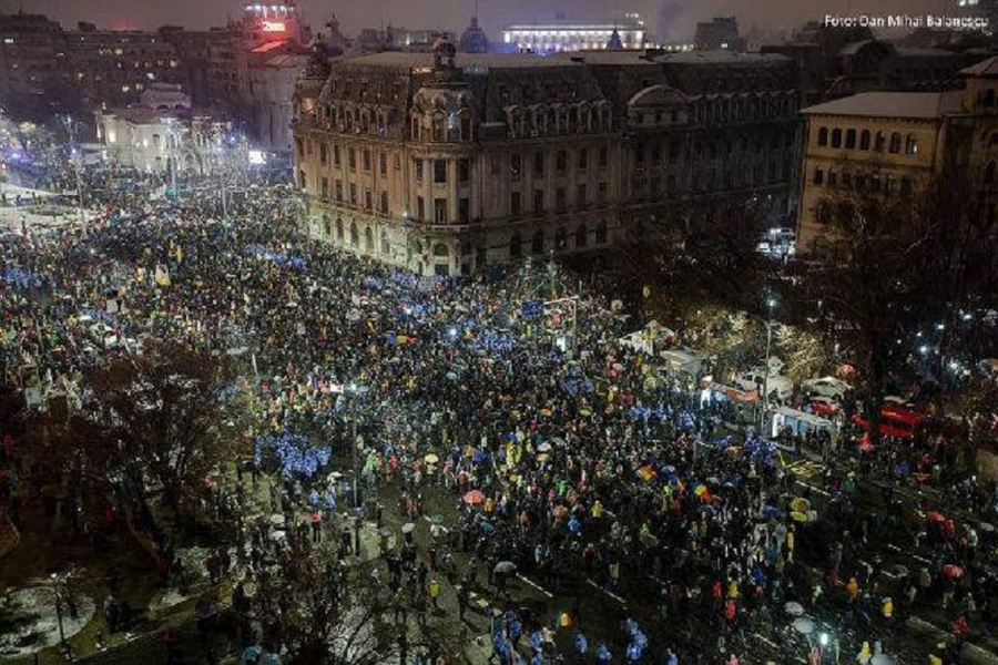 Protest 20 ianuarie - foto Dan Mihai Balanescu