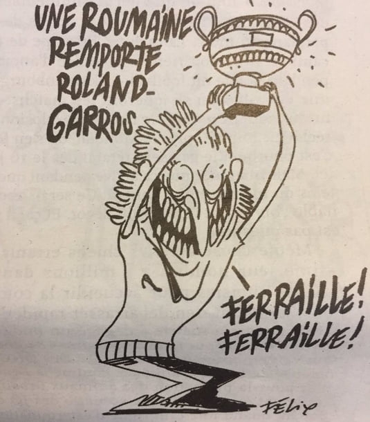 Caricatură Roland Garros
