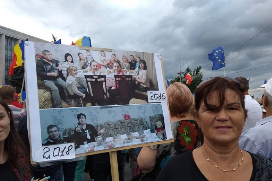 Protest la Chișinău
