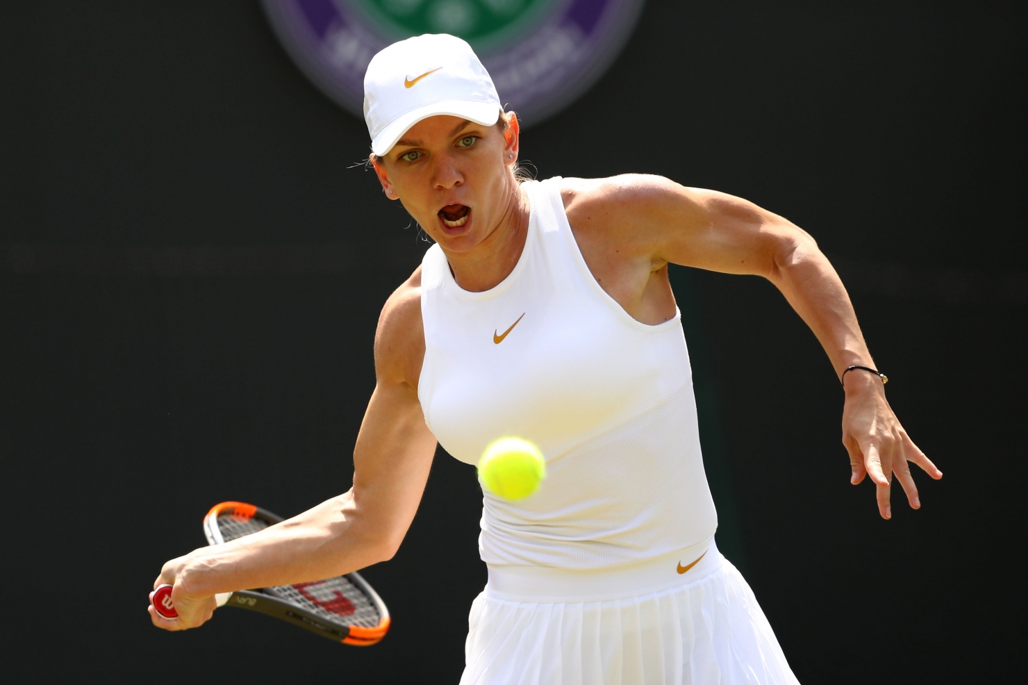 Simona Halep la Wimbledon 2018