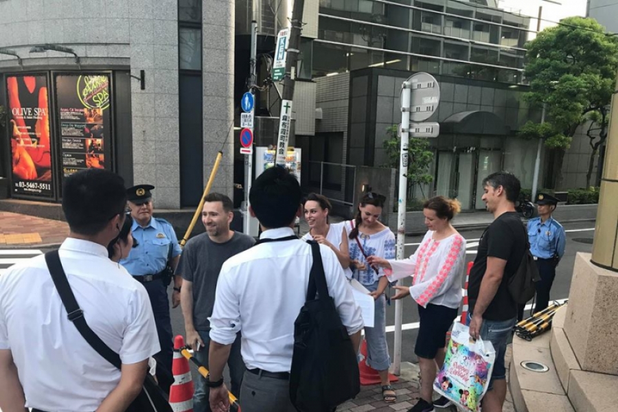 Protest Japonia