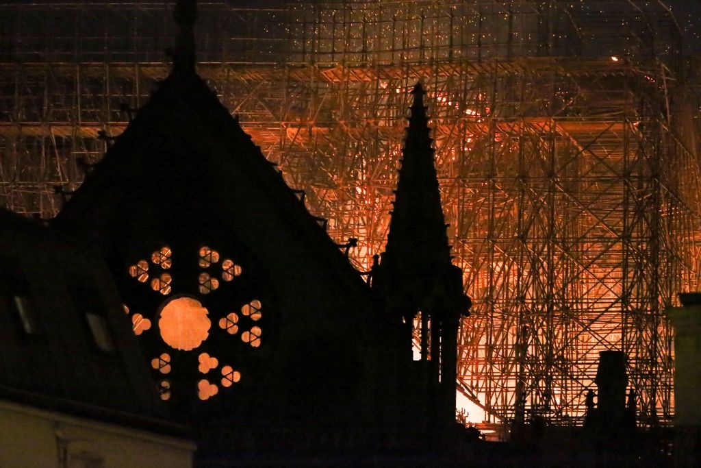 Catedrala Notre Dame din Paris - incendiu