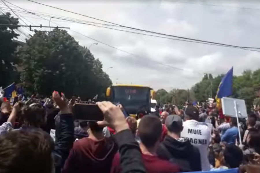 Incidente la Galați