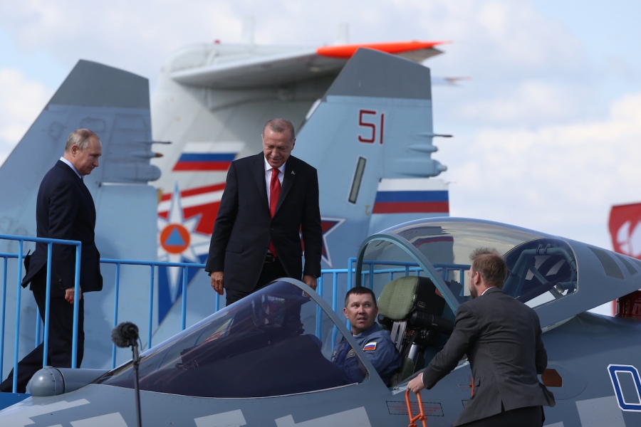 Erdogan, Putin, avion