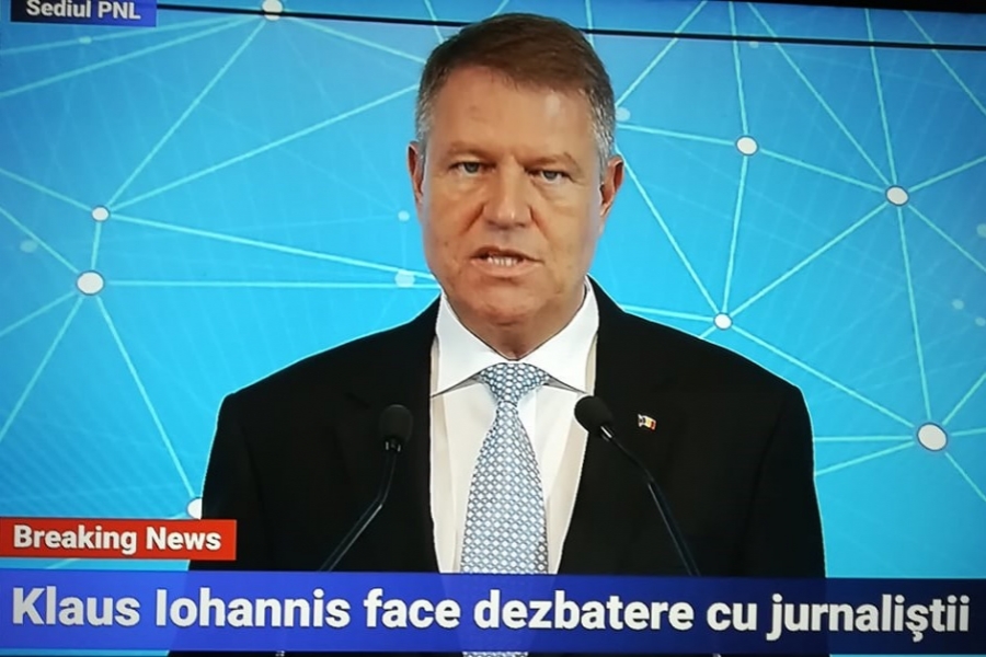 Klaus Iohannis la PNL