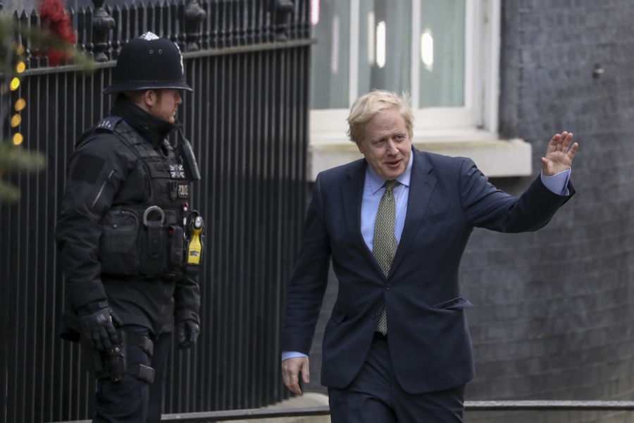Boris Johnson, alegeri UK
