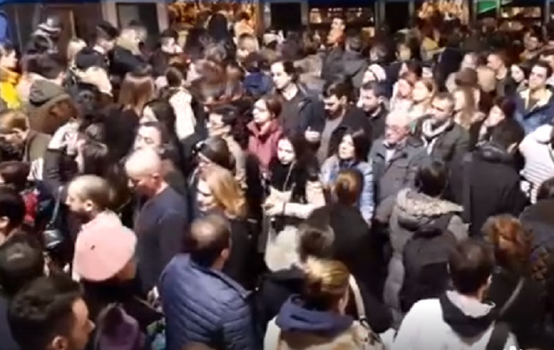 metrou - aglomeratie - captura video