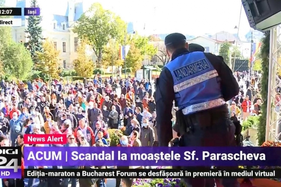 Scandal la Iași