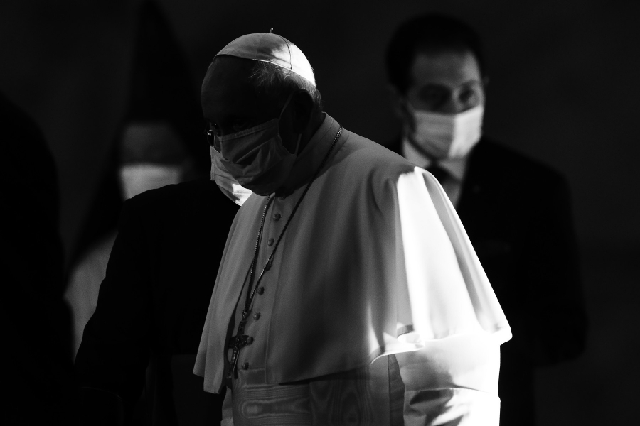 Papa Francisc - masca