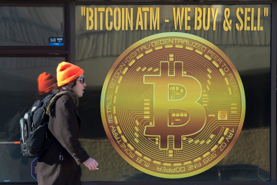 bitcoin - Foto: Andrew Vaughan / PA Images / Profimedia)