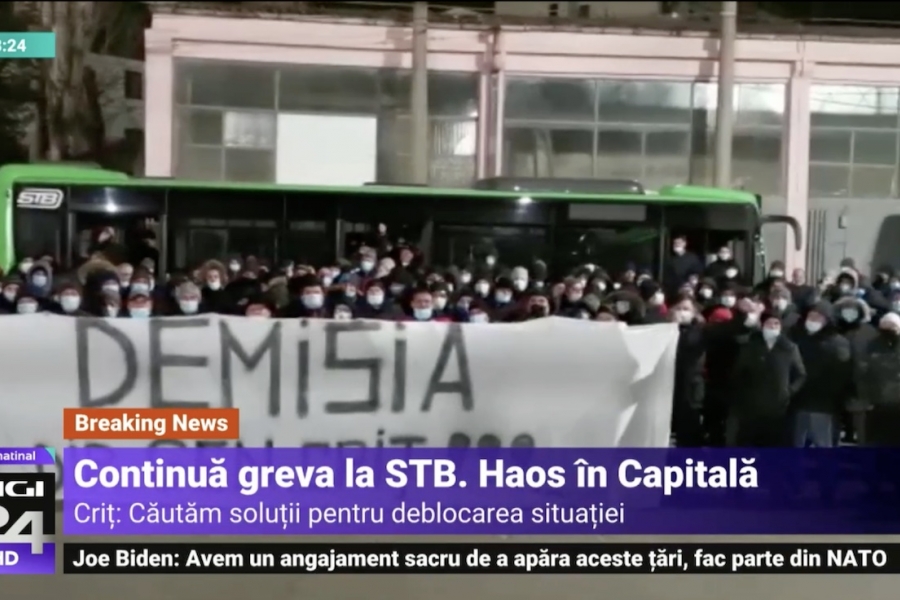 Greviștii STB