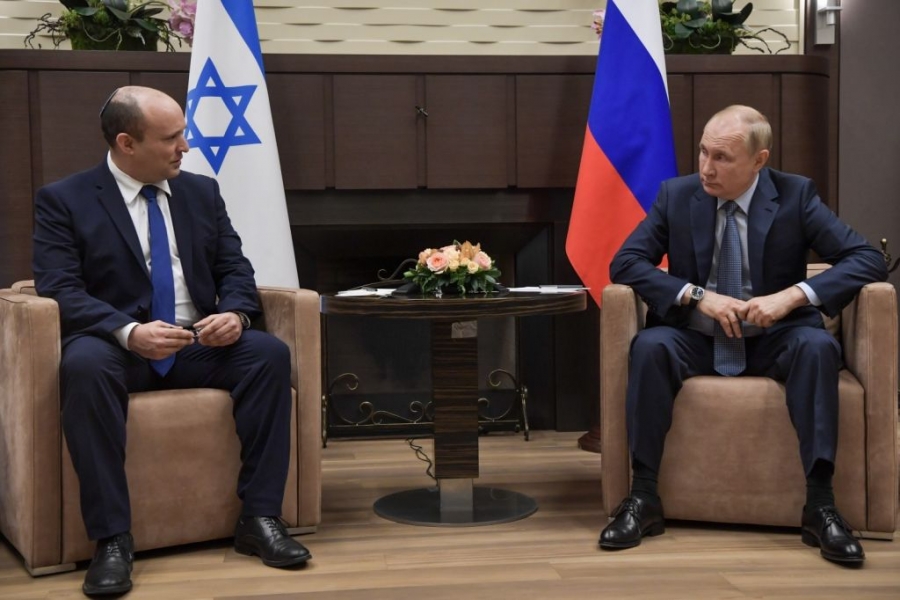 Vladimir Putin și Naftali Bennett
