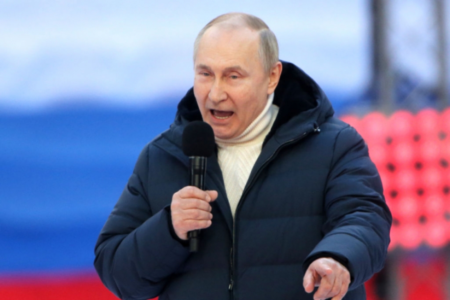 V Putin - Getty Images