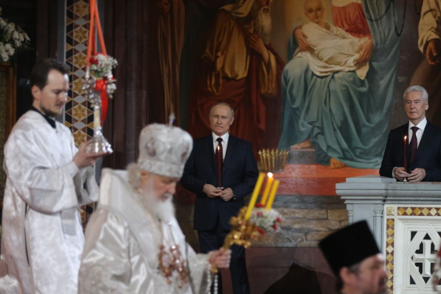 Vladimir Putin și Patriarhul Kiril