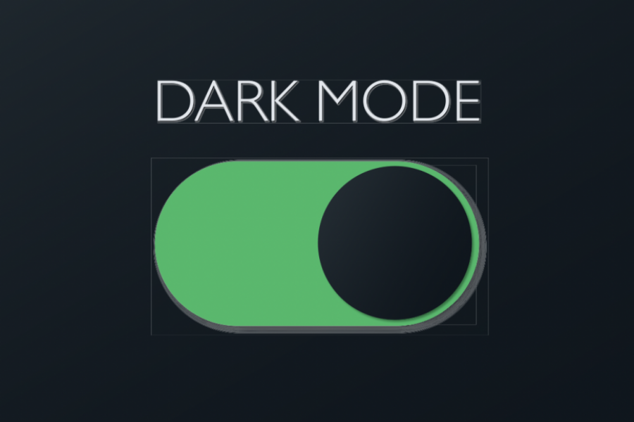 Buton dark mode Republica