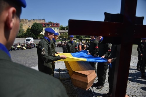 Funeralii militar ucrainean