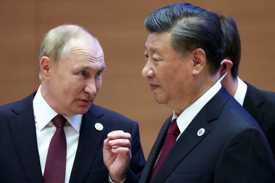  Xi Jinping si Vladimir Putin
