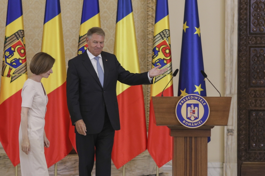 Klaus Iohannis - Maia Sandu