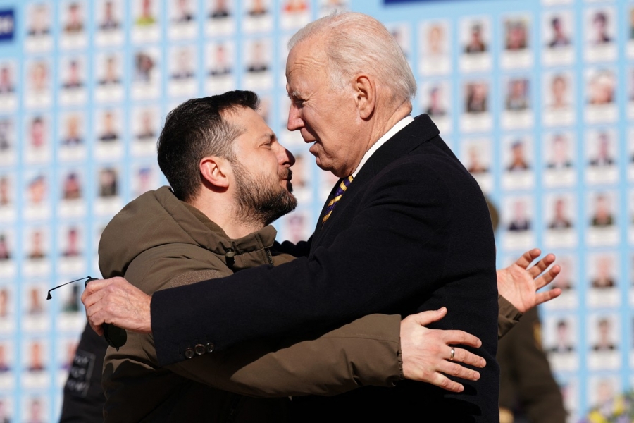 Joe Biden la Kiev