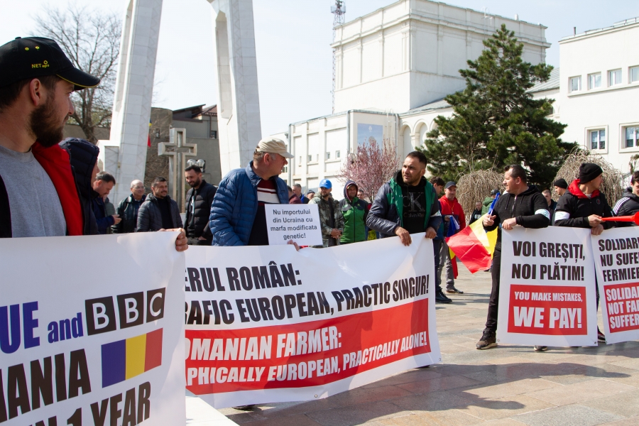 proteste fermieri români