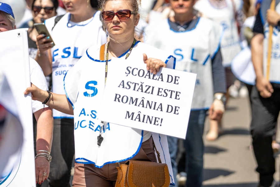 protest profesori - iunie 2023