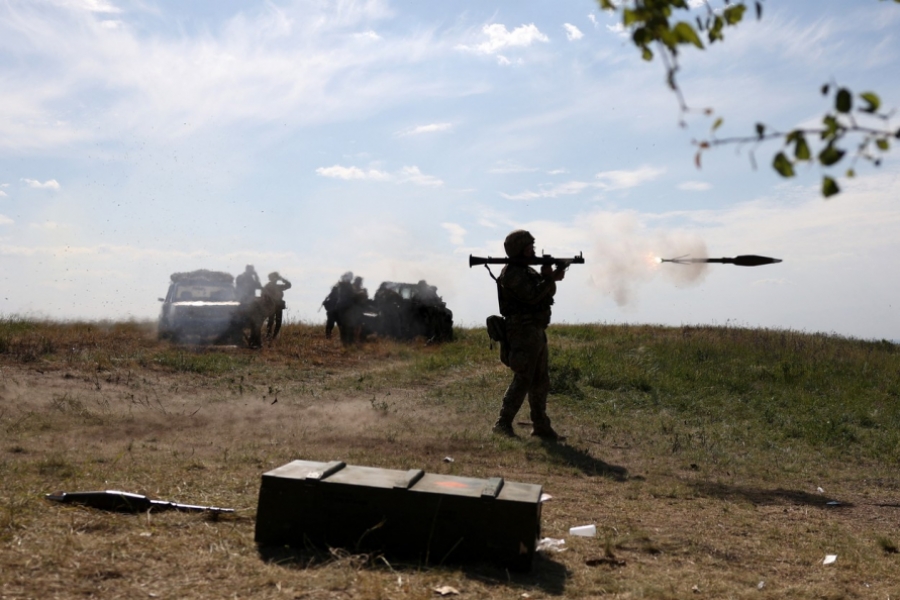 antrenament militar Ucraina