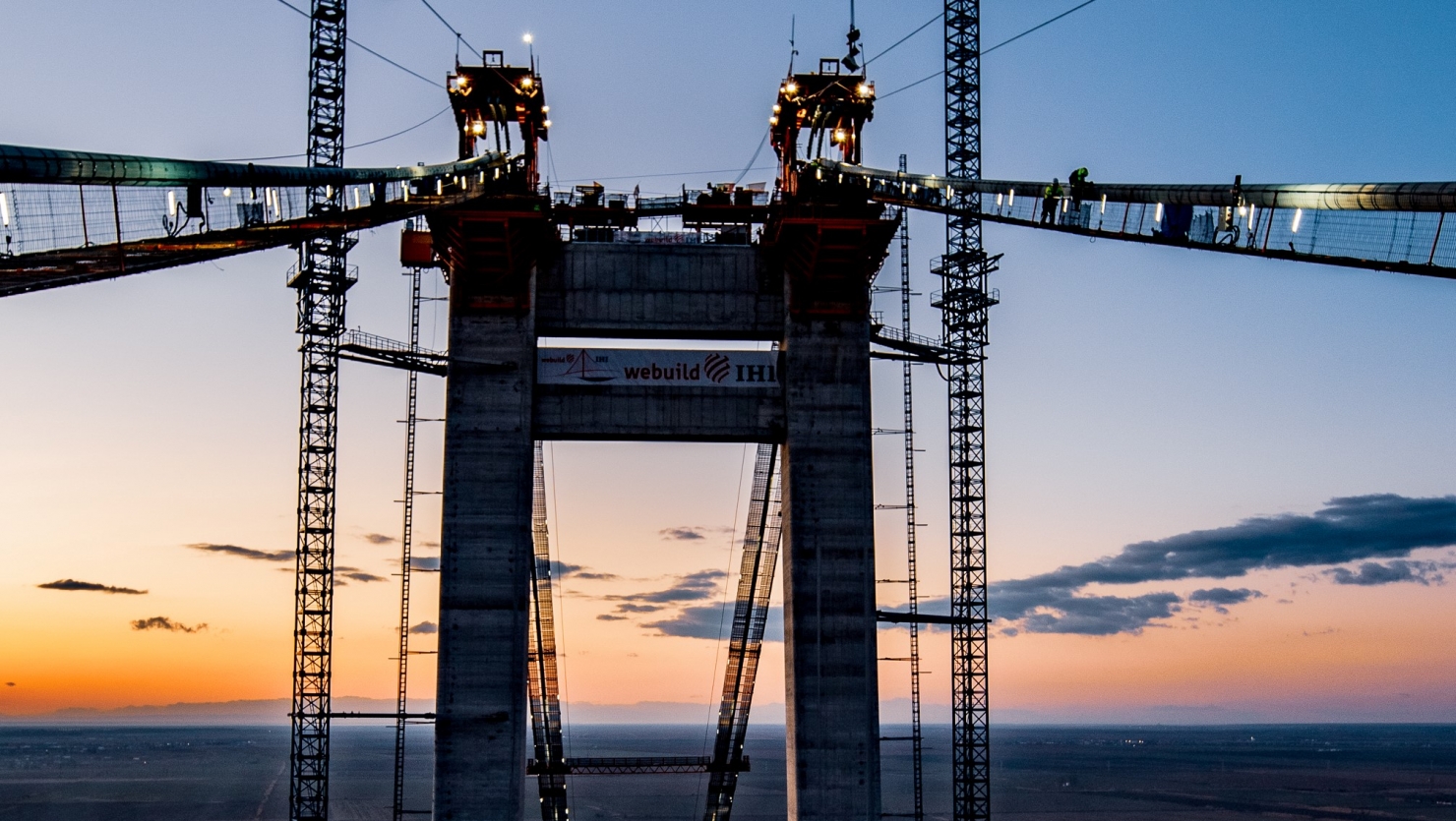 Podul suspendat de la Braila