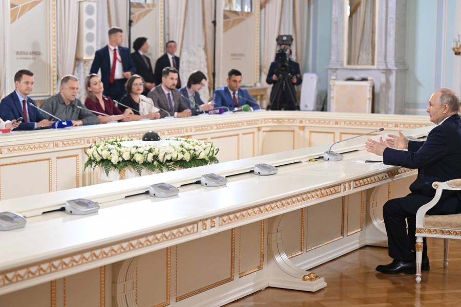 Vladimir Putin, la summit-ul Rusia-Africa