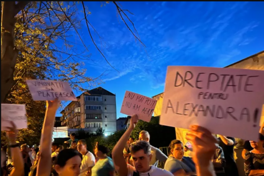 Protest la Maternitatea din Botoșani